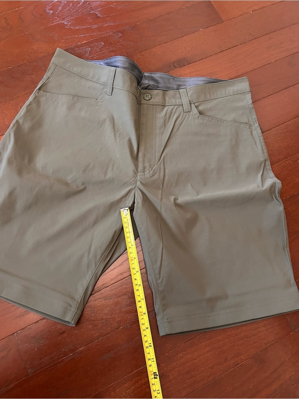 NWT Eddie Bauer Men's Convertible Tech Pants to shorts 40x32 olive green UPF50+ - Picture 6 of 12